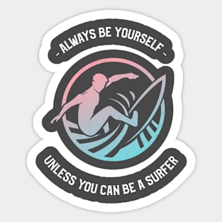 Surf life Sticker